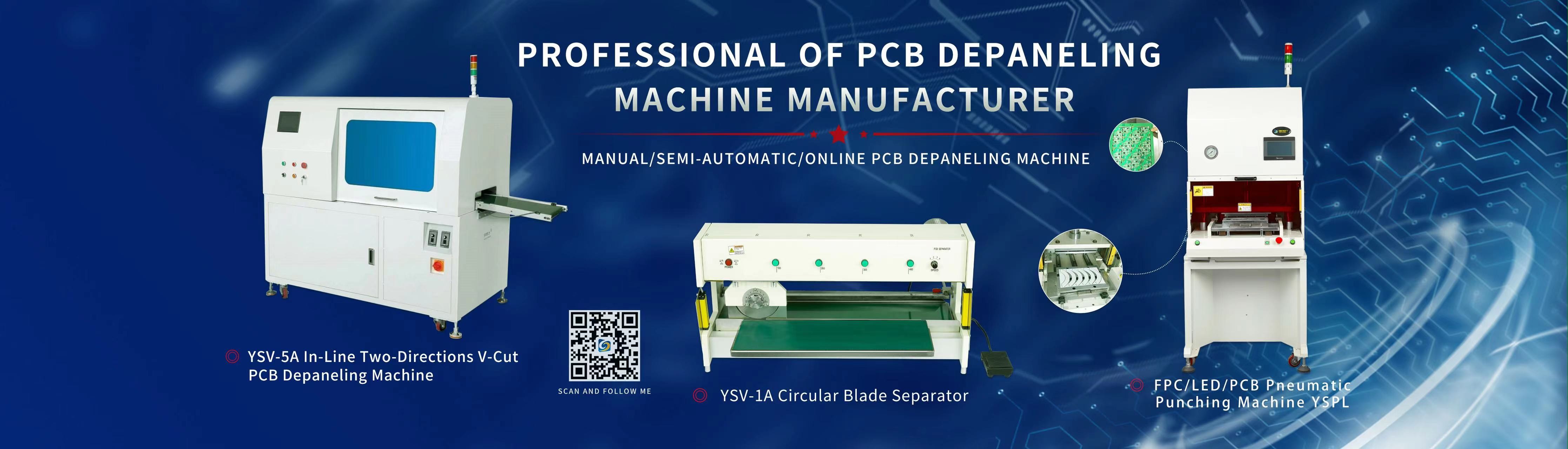 kualitas Mesin depaneling PCB pabrik