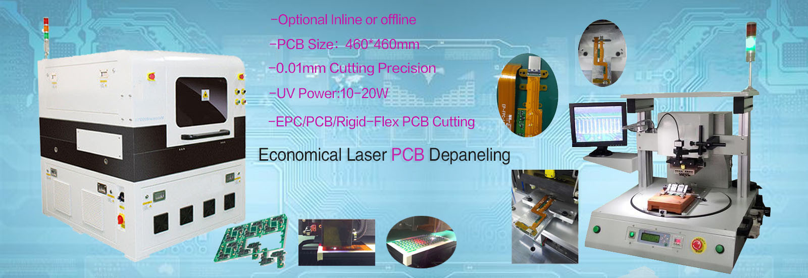 kualitas Mesin depaneling PCB pabrik